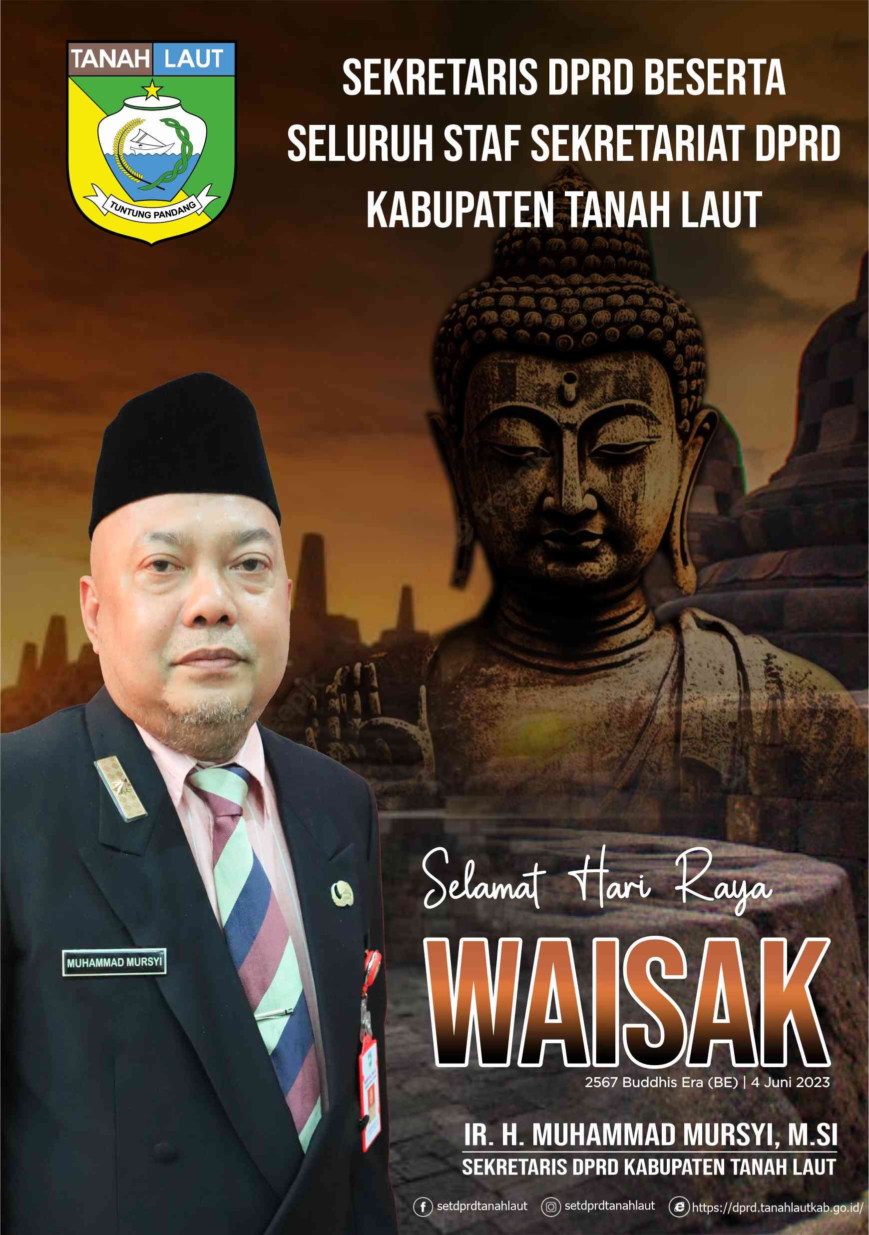 SELAMAT MEMPERINGATI HARI RAYA WAISAK 2023
